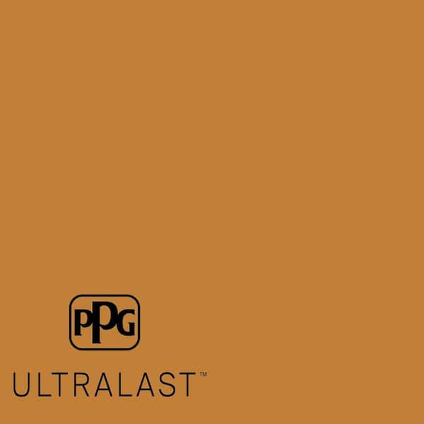 PPG UltraLast 1 gal. #PPG1202-7 Ginger Beer Matte Interior Paint and Primer