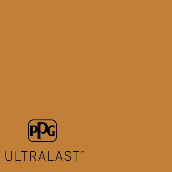 PPG UltraLast 1 qt. #PPG1202-7 Ginger Beer Matte Interior Paint and Primer