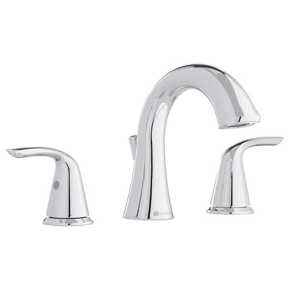 Glacier Bay Irena 8 in. Widespread 2-Handle Bathroom Faucet in Chrome