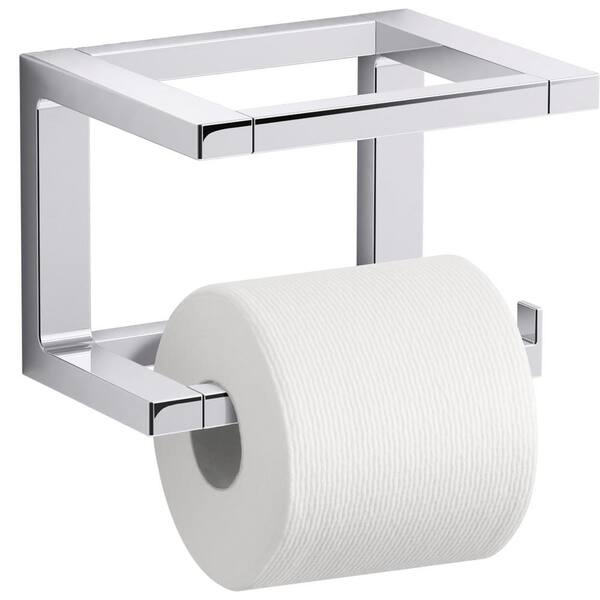 KOHLER Grand Single Toilet Paper Holder in Polished Chrome