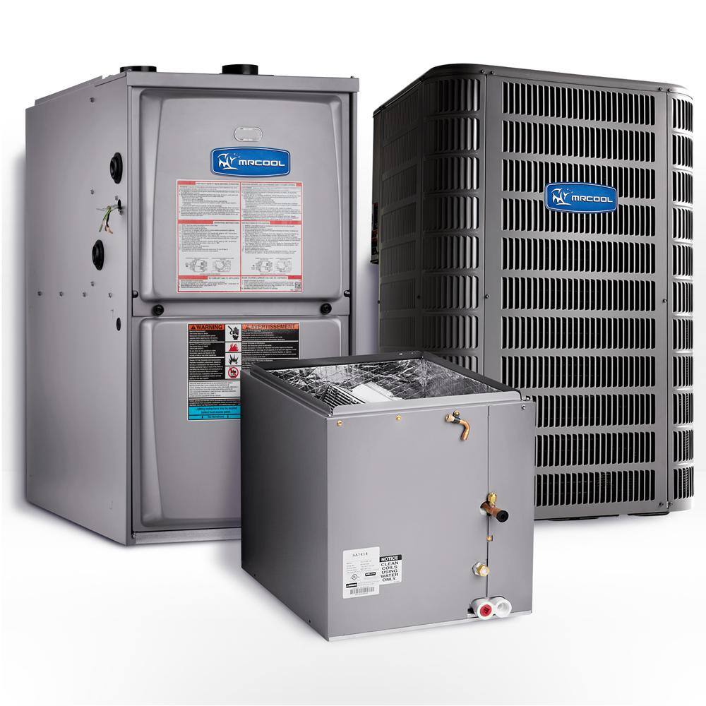 Mrcool Signature 5 Ton 14 25 Seer Upflow 95 Afue 110 000 Btu Complete Split System Air Conditioner With Gas Furnace Mac1660v60gm911 The Home Depot
