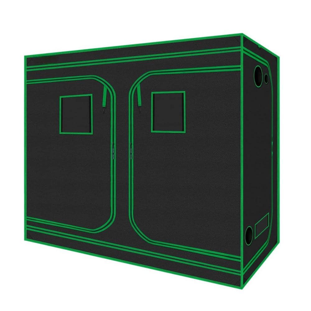 8 ft. x 4 ft. 600D Mylar Hydroponic Indoor Grow Tent with Observation Window, Removable Floor Tray and Tool Bag price history on PriceWatchPro