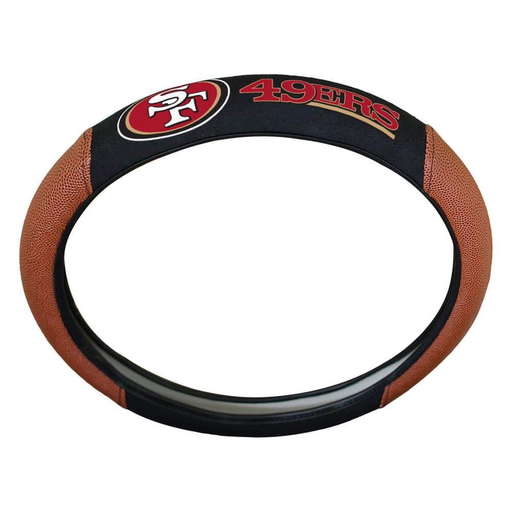 Steering Wheel Cover San Fransisco 49ers NFL Football Red Gold 