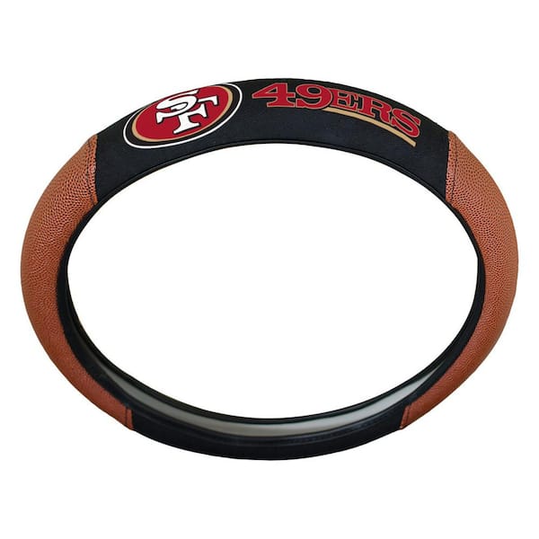 FANMATS NFL - San Francisco 49ers Sports Grip Steering Wheel Cover