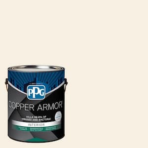 1 gal. PPG15-06 White Chip Eggshell Antiviral and Antibacterial Interior Paint with Primer