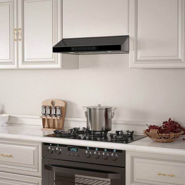 VIKIO 36 in. 900 CFM Ducted Under Cabinet Range Hood in