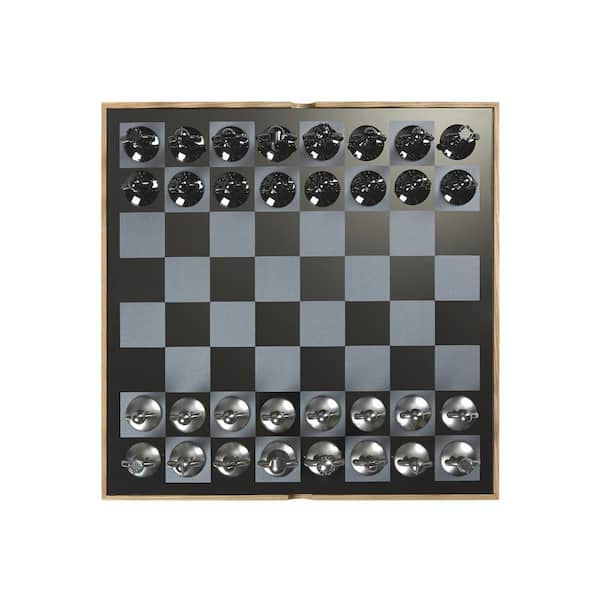 Concaved Classic Game Boards : Wobble Chess Set