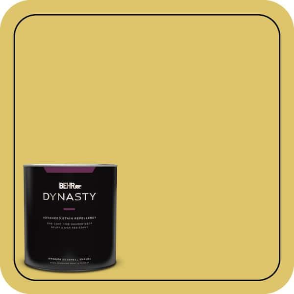 BEHR DYNASTY 1 qt. #380D-5 California Dreaming Eggshell Enamel Interior Stain-Blocking Paint & Primer