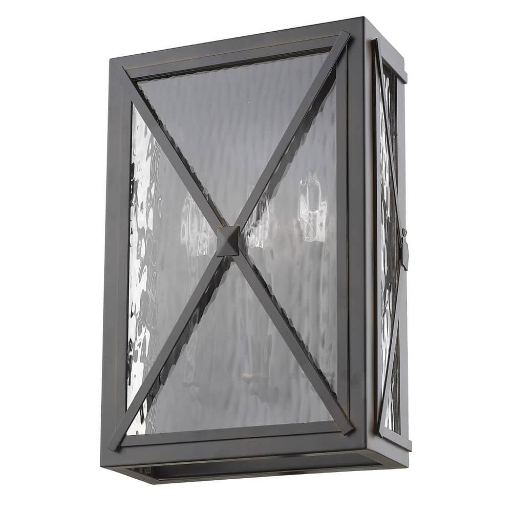 15 in. Bronze Indoor Hardwired Sconce with No Bulbs Included price history on PriceWatchPro