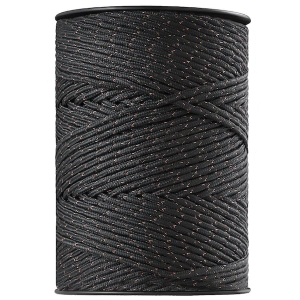 VEVOR Electric Fence Wire, 1000 ft. 305 M Portable Polypier, 1/4 in. Dia 2 Copper Strands for Reliable Conductivity