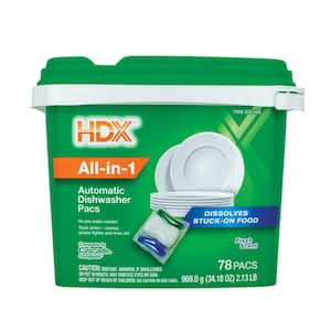 All in One Fresh Scent Dishwasher Detergent Pacs - (78-Count)