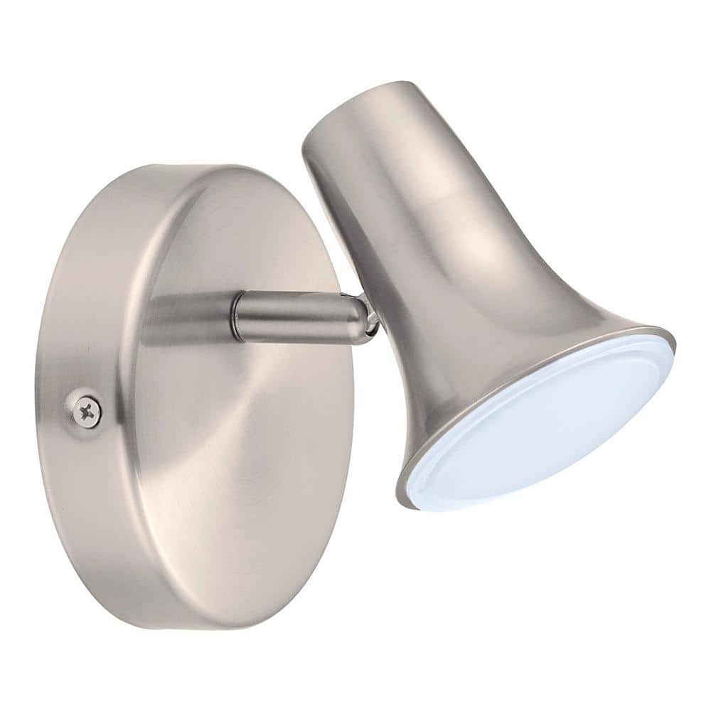 Jumilla 1-Light Satin Nickel LED Wall Sconce