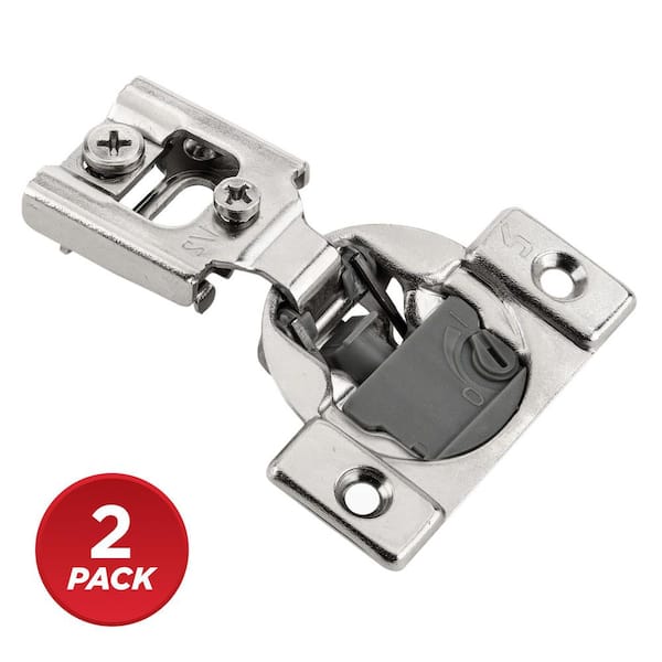 RFF Series 1/2 in. Overlay 35 mm Soft Close Wrap-Around 105° Framed Cabinet Hinge (2-Pack)