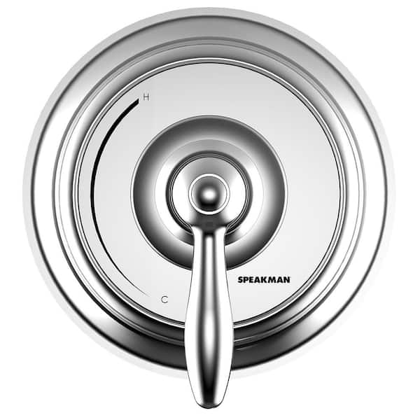 Speakman SentinelPro 1-Handle Wall-Mounted Valve Trim Kit in Polished Chrome (Valve Not Included)