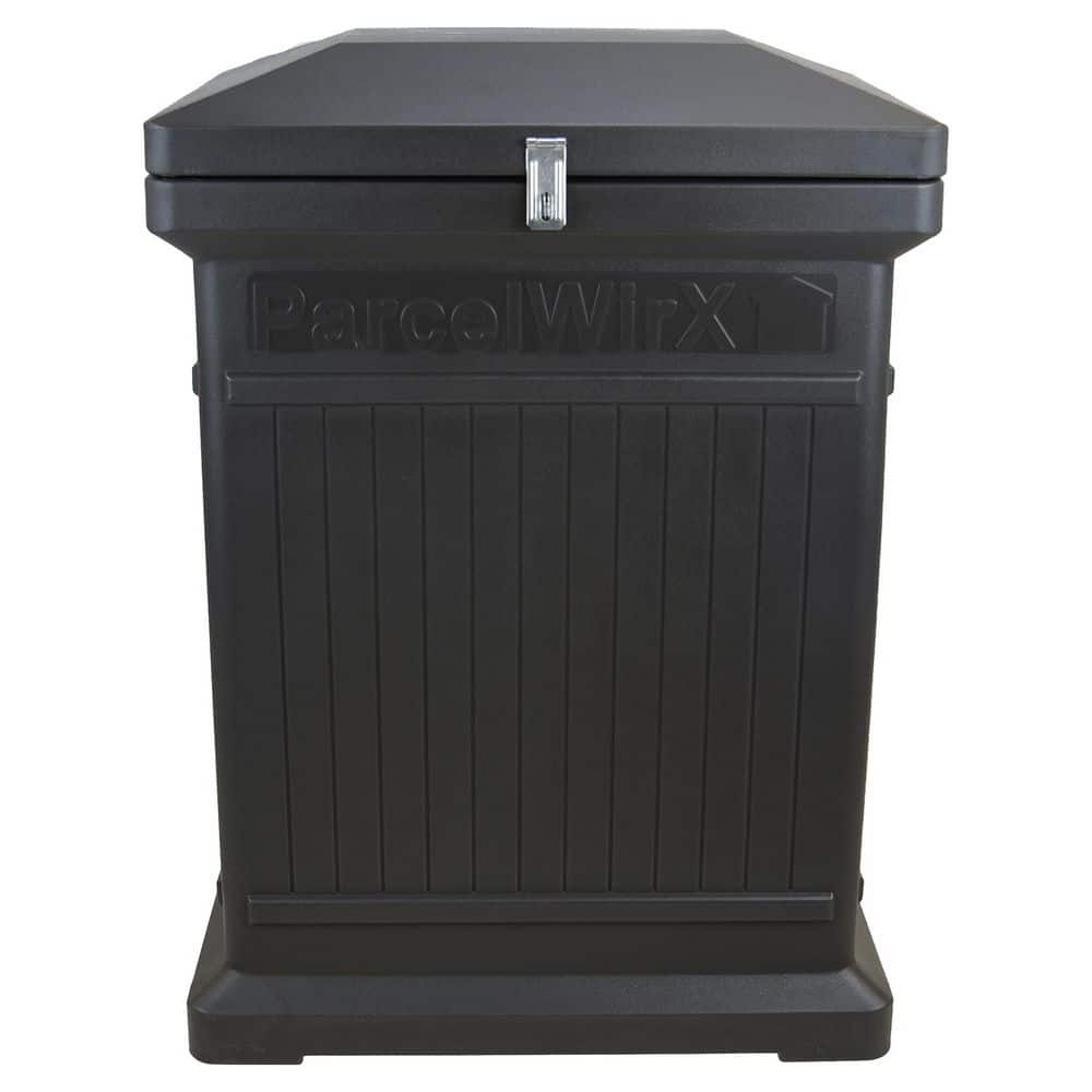 UPC 627606000045 product image for ParcelWirx Graphite Vertical Lockable Package Delivery Box | upcitemdb.com