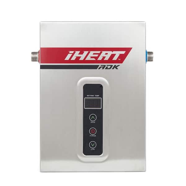 IHeat 12 kW Real-Time Modulating 2.3 GPM Electric Tankless Water Heater