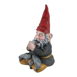 11 in. H Meditating ZEN "Mordecai" the Yoga Garden Gnome Figurine Statue