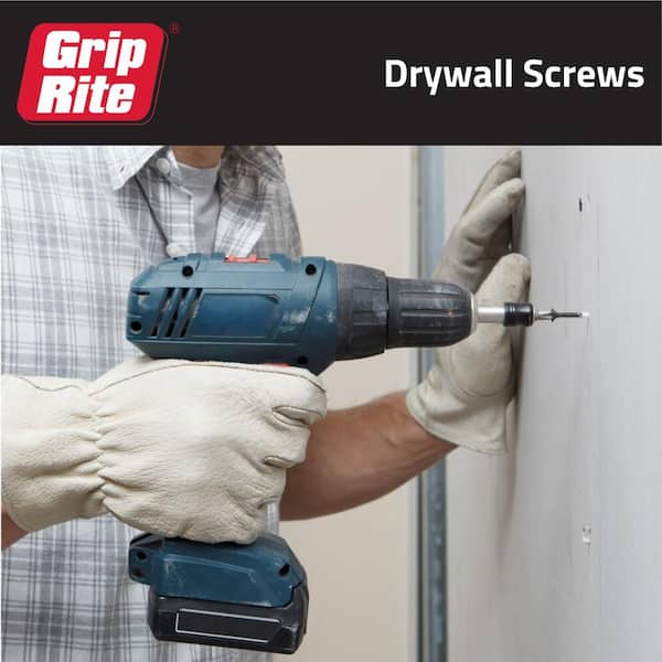 Grip-Rite #6 1-5/8 in. #2 Phillips Bugle Head Fine Thread