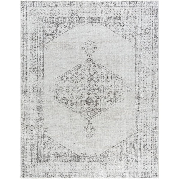 Livabliss Our PNW Home Olympic Off-White Traditional 8 ft. x 10 ft. Indoor Area Rug