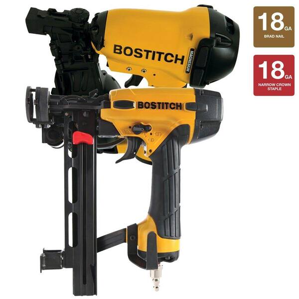BOSTITCH 1-3/4 in. Roofing Nailer and 18-Gauge Cap Stapler Combo Kit