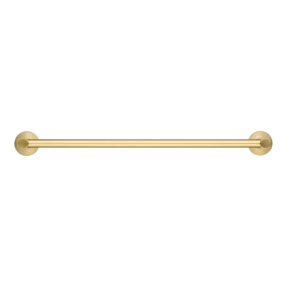 Brushed Gold 18-Inch Stainless Steel Wall Mounted Towel Bar