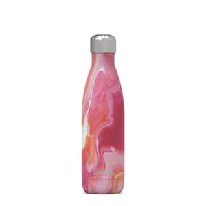 17 oz. Rose Agate Stainless Steel Bottle Triple-Layered Vacuum-Insulated Water Bottle