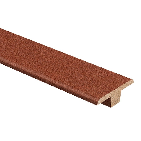 Zamma Salsa Cherry Maple 3/8 in. Thick x 1-3/4 in. Wide x 94 in. Length Hardwood T-Molding