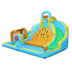 Inflatable Water Slide Park Bounce House With Air Blower