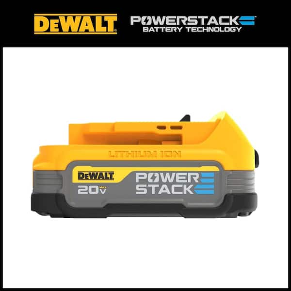 DEWALT POWERSTACK 20V Lithium-Ion 5.0Ah Battery Pack (2 Pack) DCBP520-2 -  The Home Depot