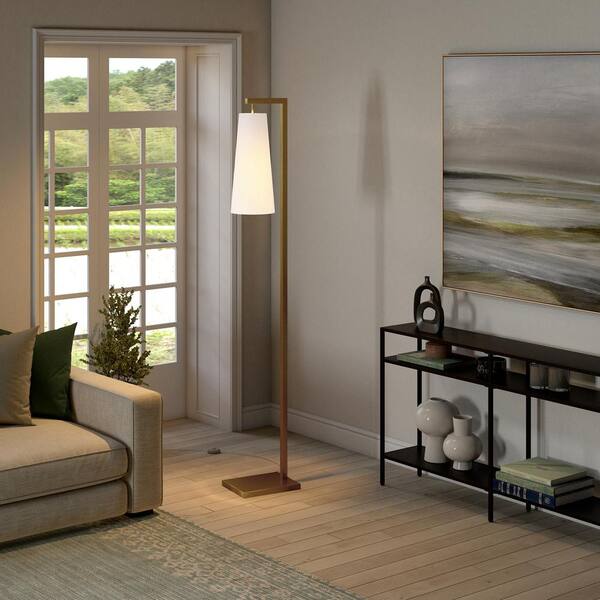 Meyer&Cross Moser 71 in. Brass Floor Lamp FL1129 - The Home Meyer&Cross Moser 71 in. Brass Floor Lamp FL1129 - The Home