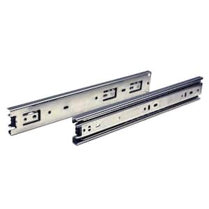 12 in. Side Mount Full Extension Ball Bearing Drawer Slide with Installation Screws 1-Pair (2 Pieces)