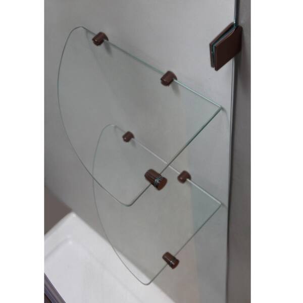Aston Avalux GS 58 in. x 32 in. x 72 in. Rectangular Pivot