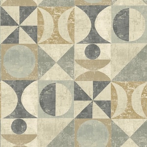 Take Form Pewter Vinyl Peel and Stick Wallpaper Roll ( Covers 30.75 sq. ft. )