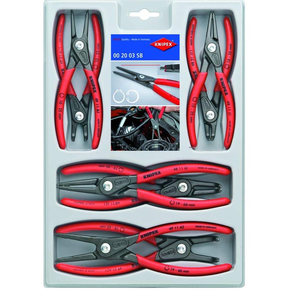Knipex 3 Pc Black Pliers Wrench Set - 00 20 06 US3