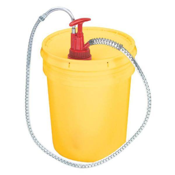 Non-Drip Lumax LX-1336 Bucket Pump W/ Flex Hose 
