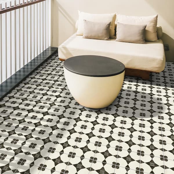sakura...8 MSI Sakura 8 in. x 8 in. Matte Porcelain Encaustic Floor and