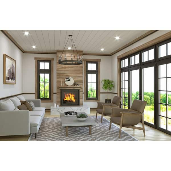 Rustic Ambrosia 17/32 in. x 5-1/2 in. x 96 in. Maple Wood Base Moulding