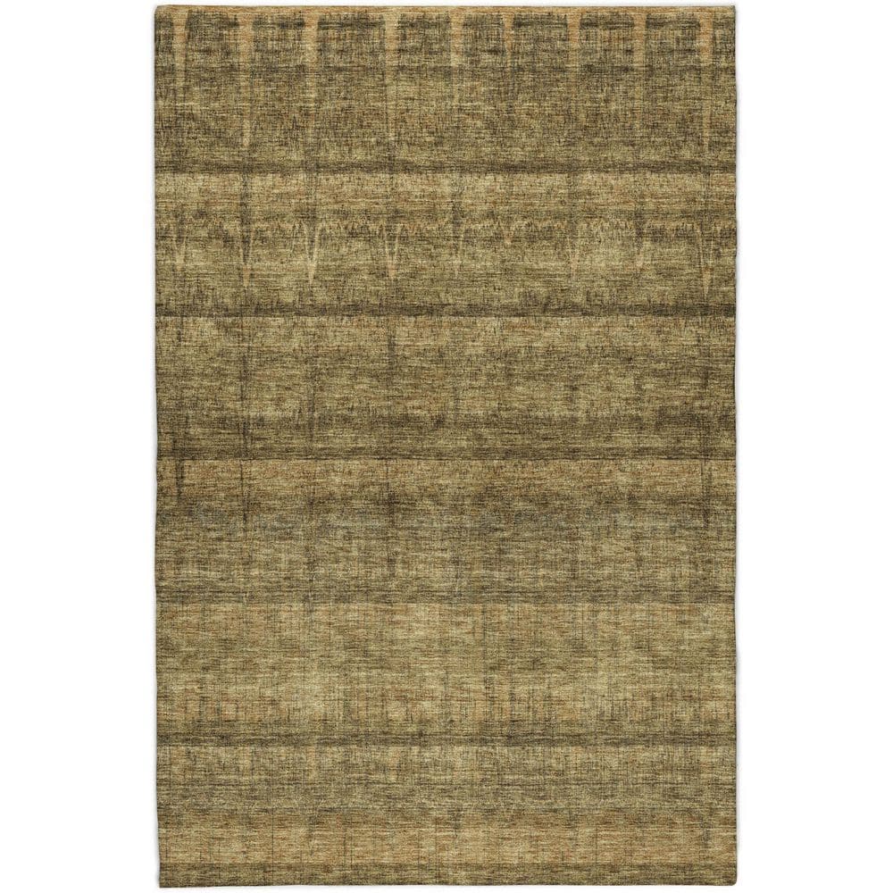 Dream Shag Premium Machine Washable Abstract ADS629 Brown 8 ft. x 10 ft. Area Rug price history on PriceWatchPro