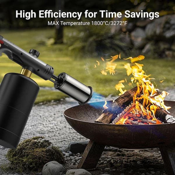 Pistolet Torche Propane Gutenguy AK48, Puissant, Flamme Réglable, Pour Grill Et Sous-vide, Neuf