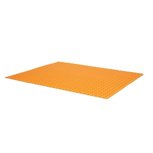 Ditra-Heat-Duo-PS 3 ft. 2-5/8 in. x 2 ft. 7-3/8 in. Peel and Stick Uncoupling Membrane Sheet