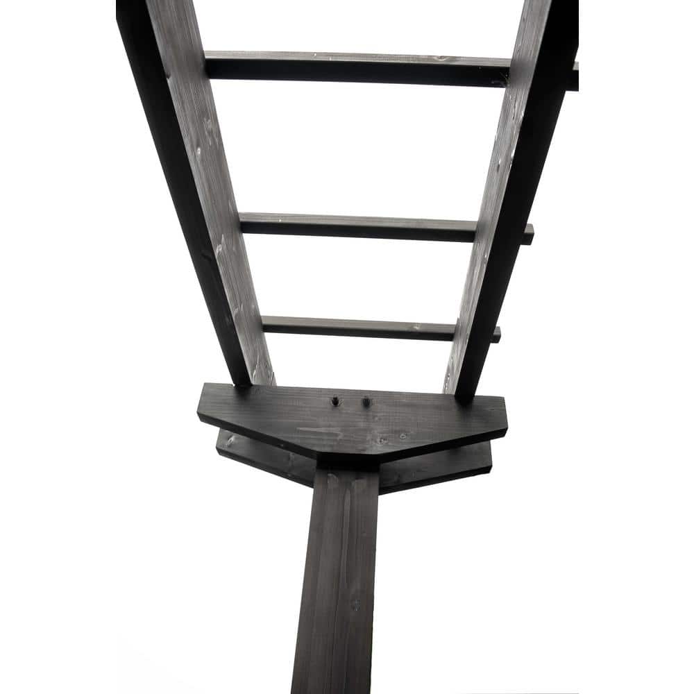 Charcoal Cedar Wildwood Garden Arbor, 91.5"H