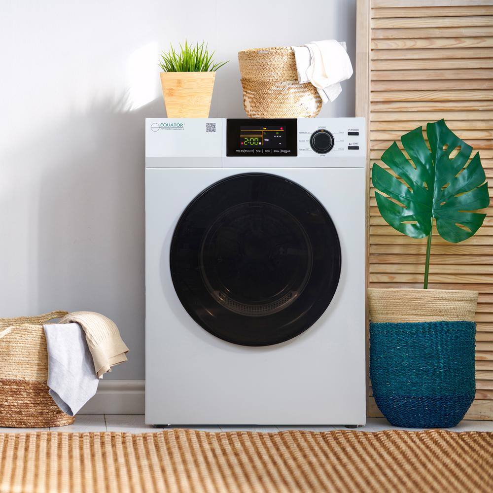 Equator 24" White Portable Vented Dryer with Moisture Sensing