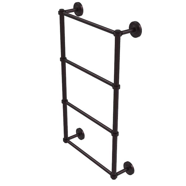 Allied Brass Prestige Regal Collection 24 in. Wall Mounted Guest Towel Holder in Antique Bronze