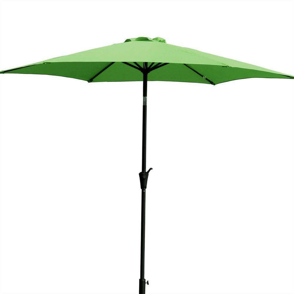 9 ft. Market Patio Umbrella in Green with Carry Bag MPU421GN The