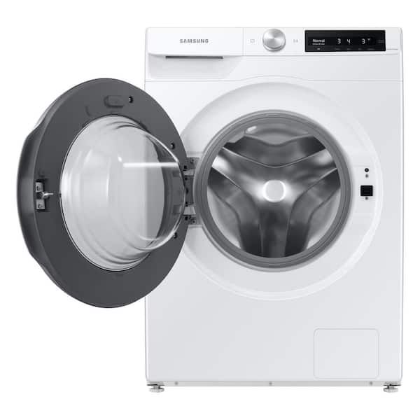  SAMSUNG 2.2 Cu Ft Compact Front Load Washer, Stackable for  Small Spaces, 40 Minute Super Speed Washing Machine, Steam Wash Clothes,  Self Cleaning, Energy Star Certified, WW22K6800AW/A2, White : Appliances