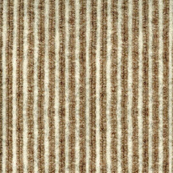 TrafficMaster Corduroy Bark/Cream 18 in x 18 in Carpet Tile, 16 Tiles-DISCONTINUED