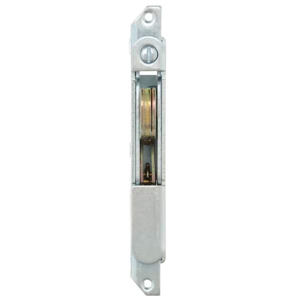 Prime-Line Products E 2164 Mortise Lock Spring-Loaded Steel 45 Degree Keyway Round Faceplate 4-5/8 in.