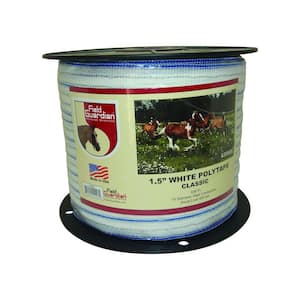 1.5 in. White Classic Polytape