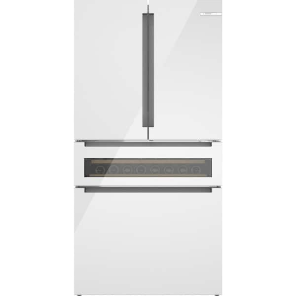 Bosch 800 Series 20.5 cu. ft. French Door Bottom Mount Counter-Depth Refrigerator with Refreshment Center