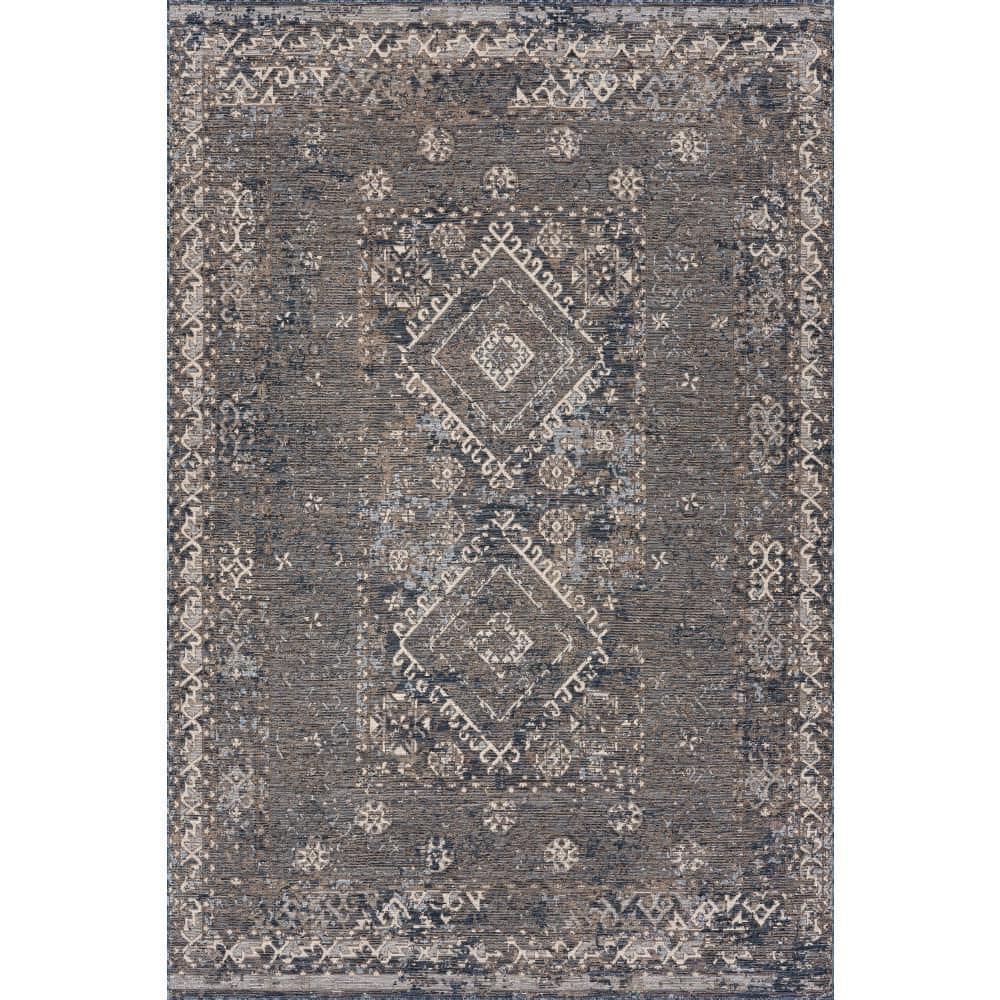 Liorisse Traditional Navy 6 ft. x 9 ft. Outdoor Area Rug price history on PriceWatchPro